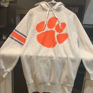 Clemson long women’s hoodie